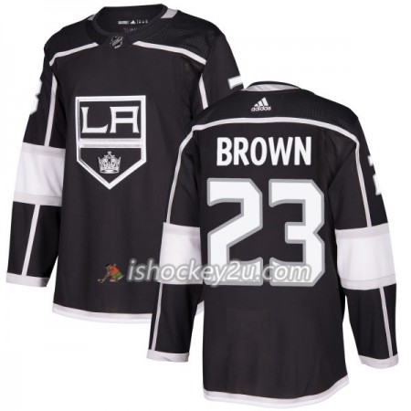 Mænd NHL Los Angeles Kings Trøje Dustin Brown 23 Adidas 2017-2018 Sort Authentic Mænd NHL Los Angeles Kings Trøje Dustin Brown 23 Adidas 2017-2018 Sort Authentic